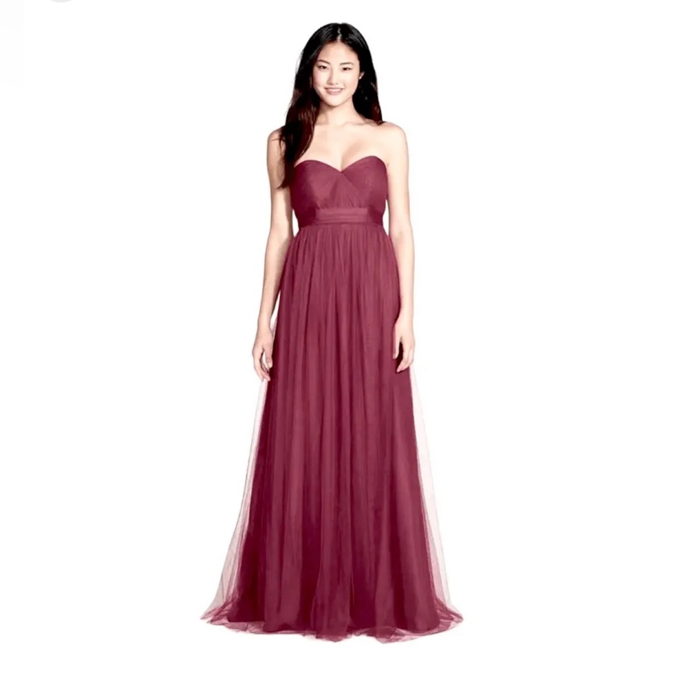 Jenny Yoo Annabelle Cabernet Dress